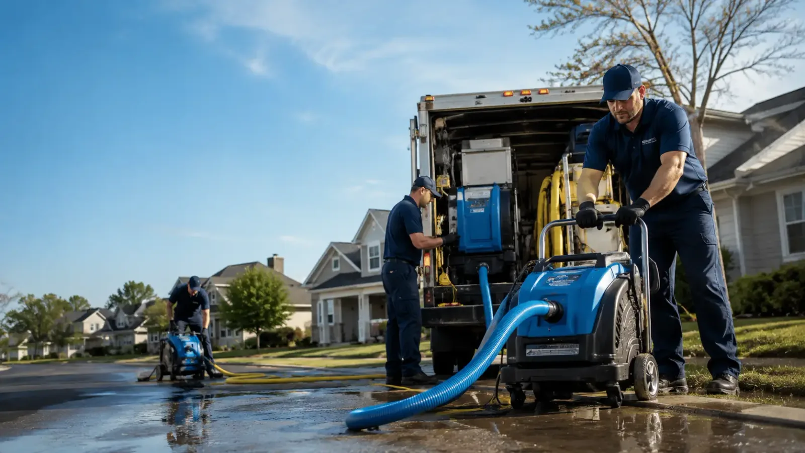 Flood Damage Cleanup in Trufant, MI